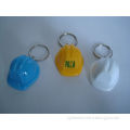 2014 Promotional New Design Plastic Safety Helmet Keychain